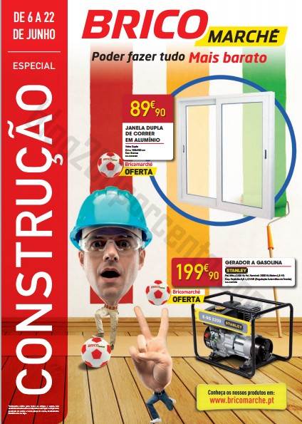 Folheto Promoções BRICOMARCHÉ de 6 a 22 junho