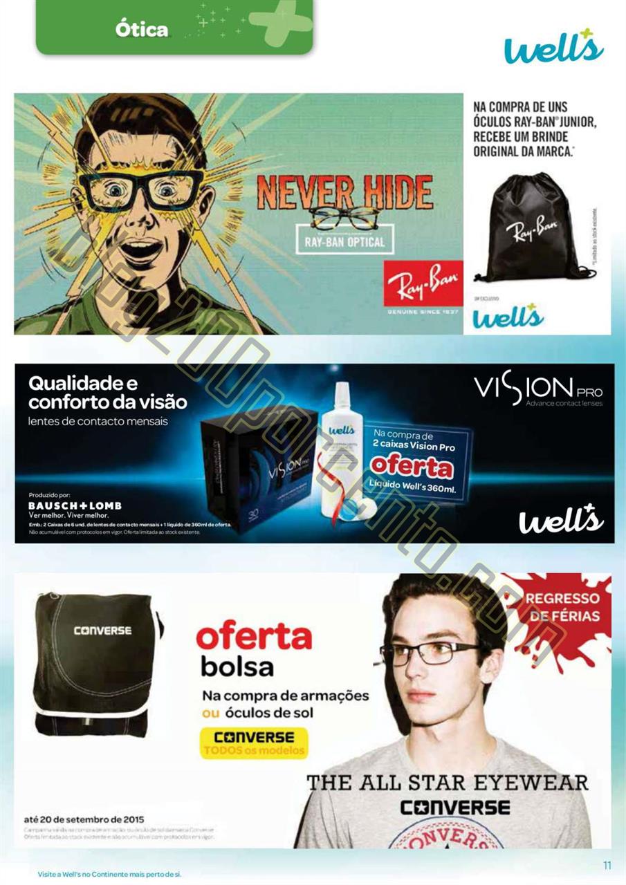 Antevisão Folheto WELLS Promoções de 25 agosto 