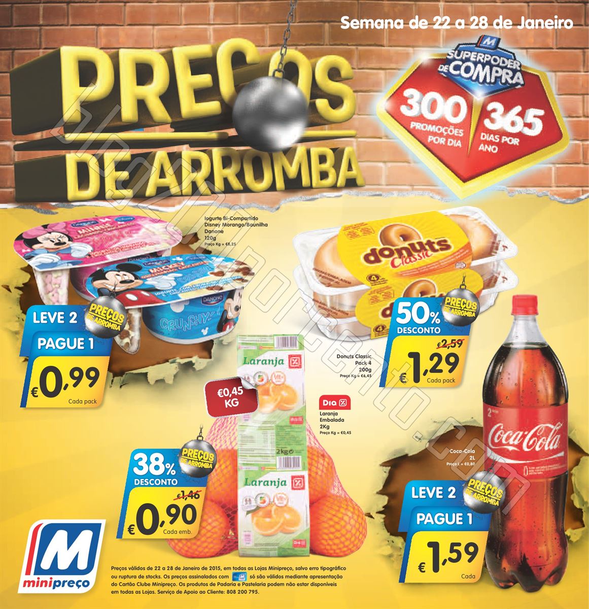 Antevisão Folheto MINIPREÇO de 22 a 28 janeiro D