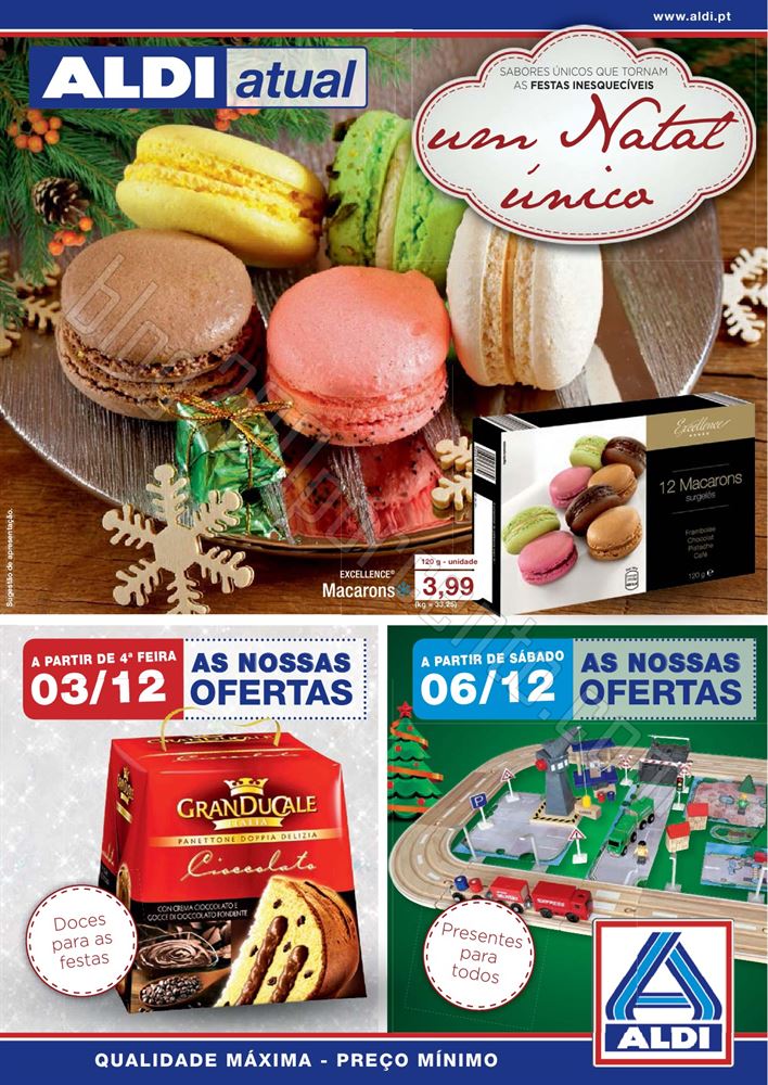 Antevisão Folheto ALDI a partir de 3 dezembro p1.