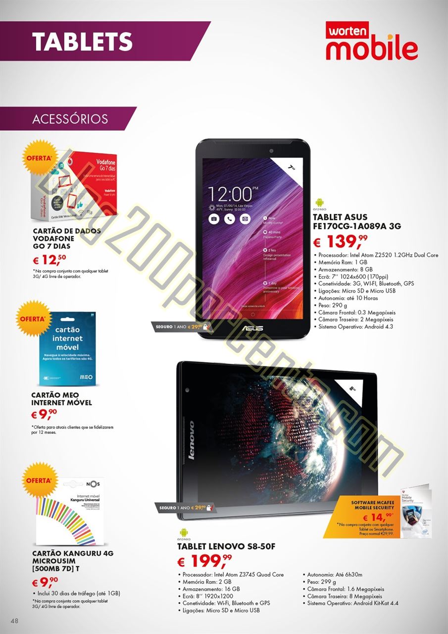 Novo Folheto WORTEN MOBILE de 9 julho a 5 agosto p