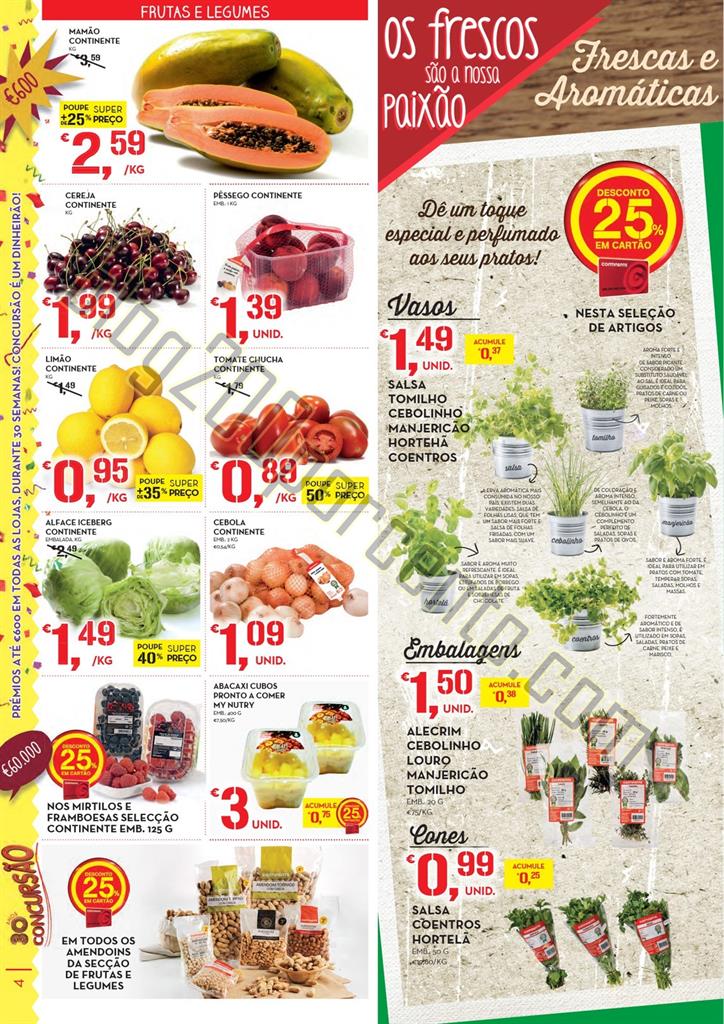 Antevisão Folheto CONTINENTE Promoções de 9 a 1