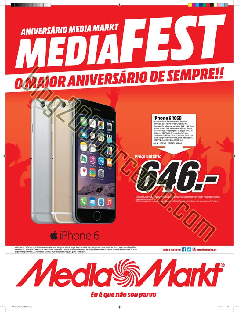 Antevisão Folheto MEDIA MARKT Promoções de 25 j