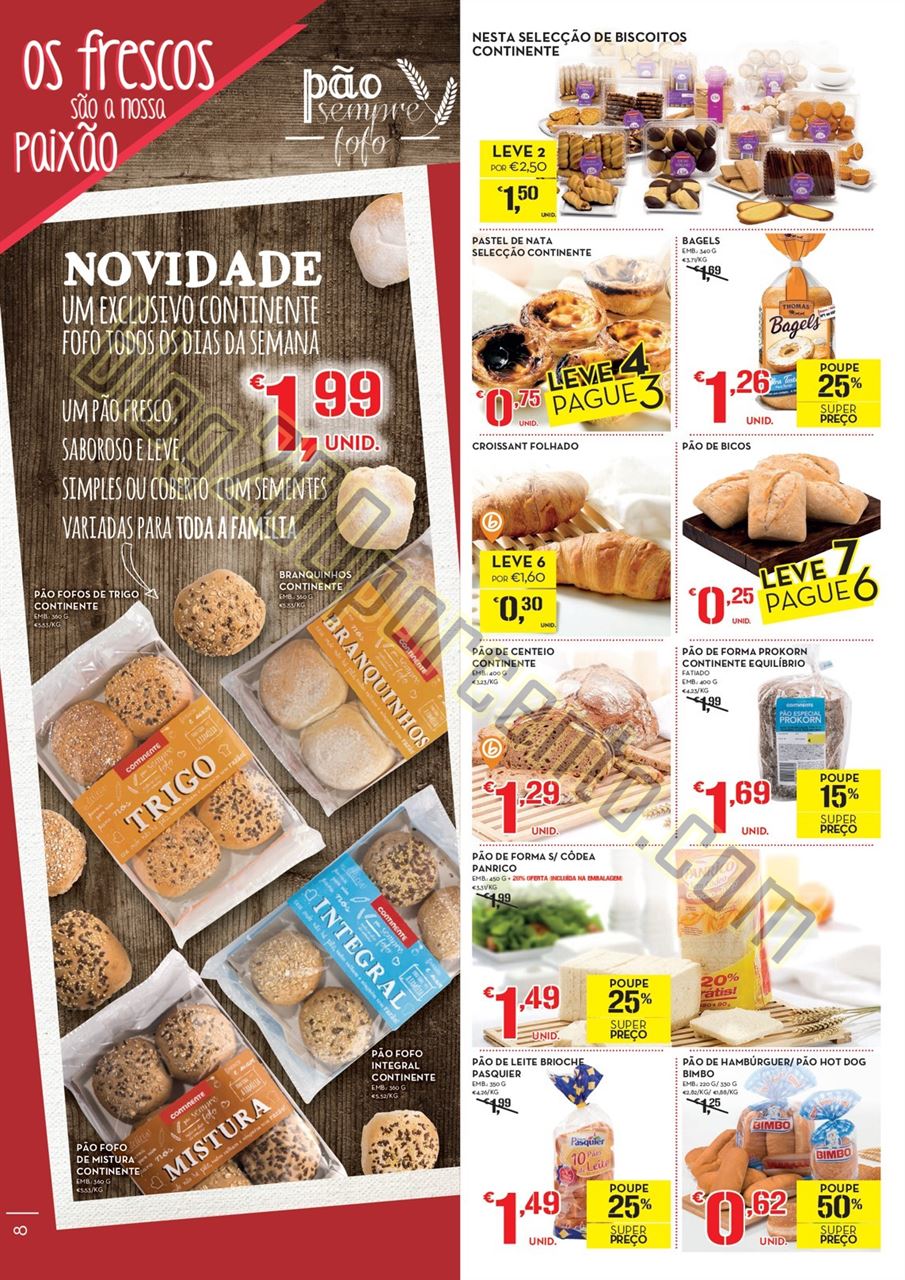 Antevisão folheto CONTINENTE promoções de 14 a 