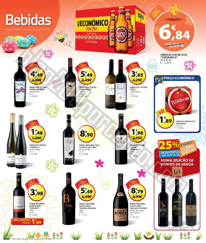 Antevisão Folheto E-LECLERC Páscoa de 24 março 