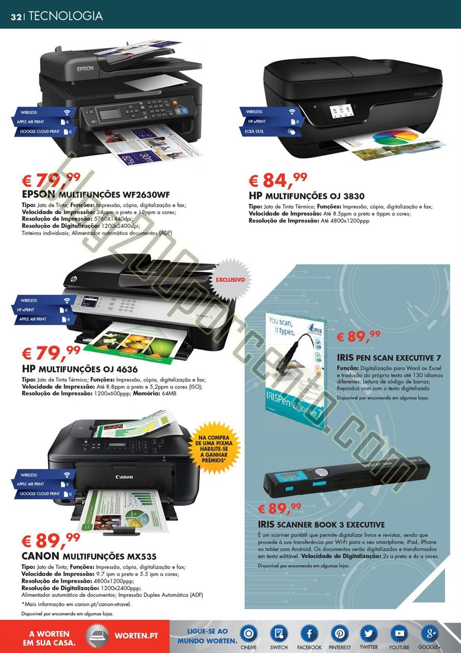 Novo Folheto WORTEN Tecnologia Promoções até 20