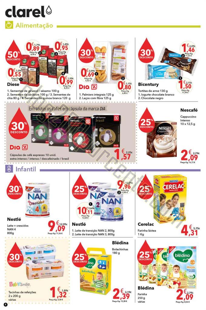 Antevisão Folheto CLAREL Promoções de 10 a 23 s