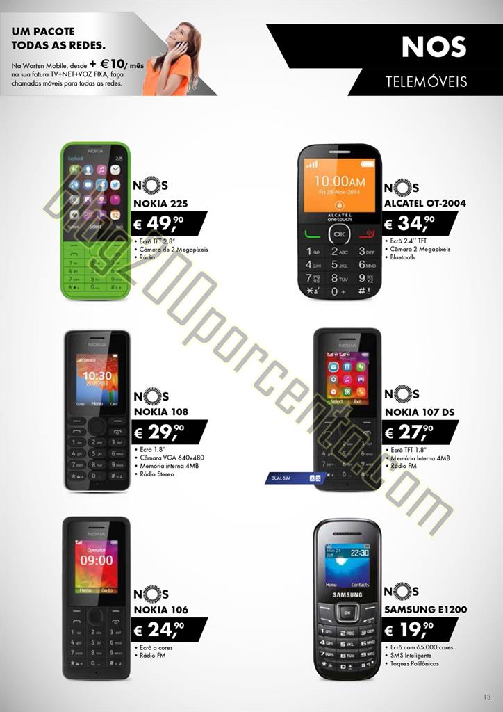 Novo Folheto WORTEN MOBILE Promoções até 2 sete