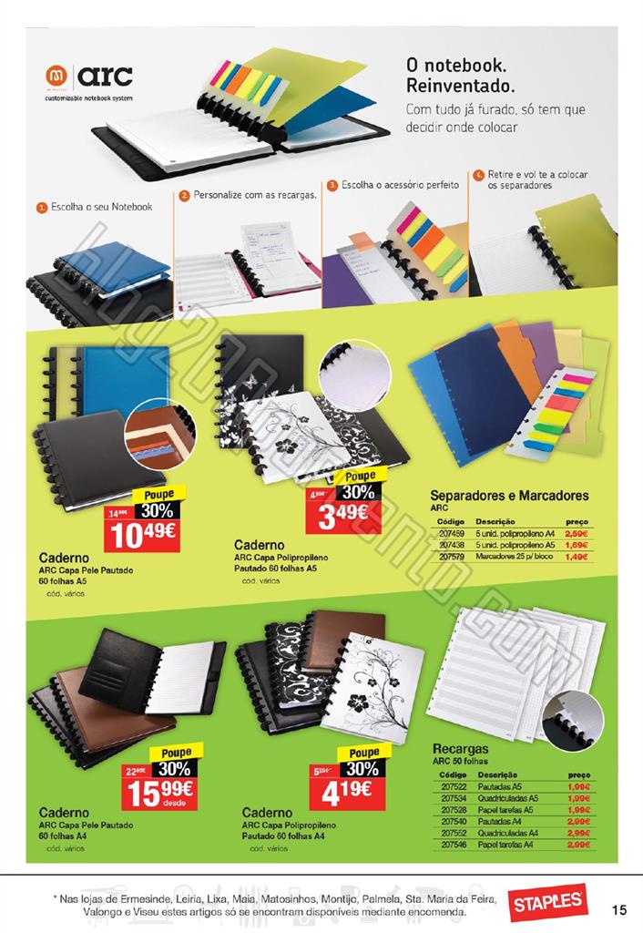 Antevisão Folheto STAPLES Primavera promoções d