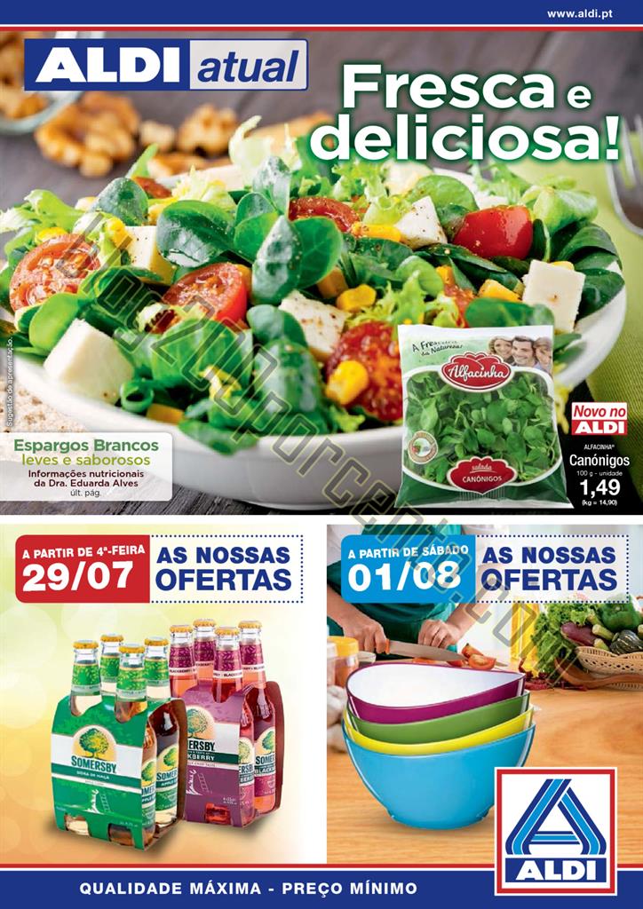 Antevisão folheto ALDI Promoções a partir de 29