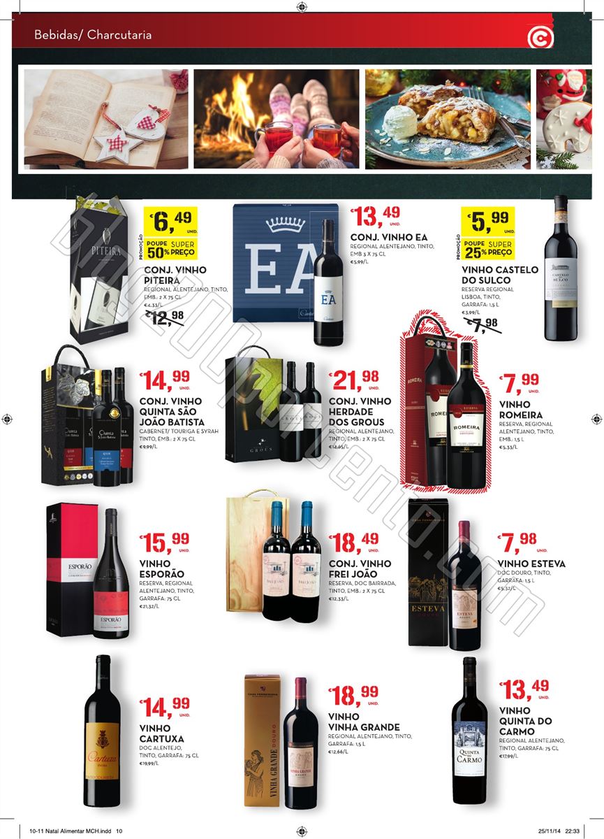 Novo Folheto CONTINENTE Viva o Natal de 9 a 24 dez