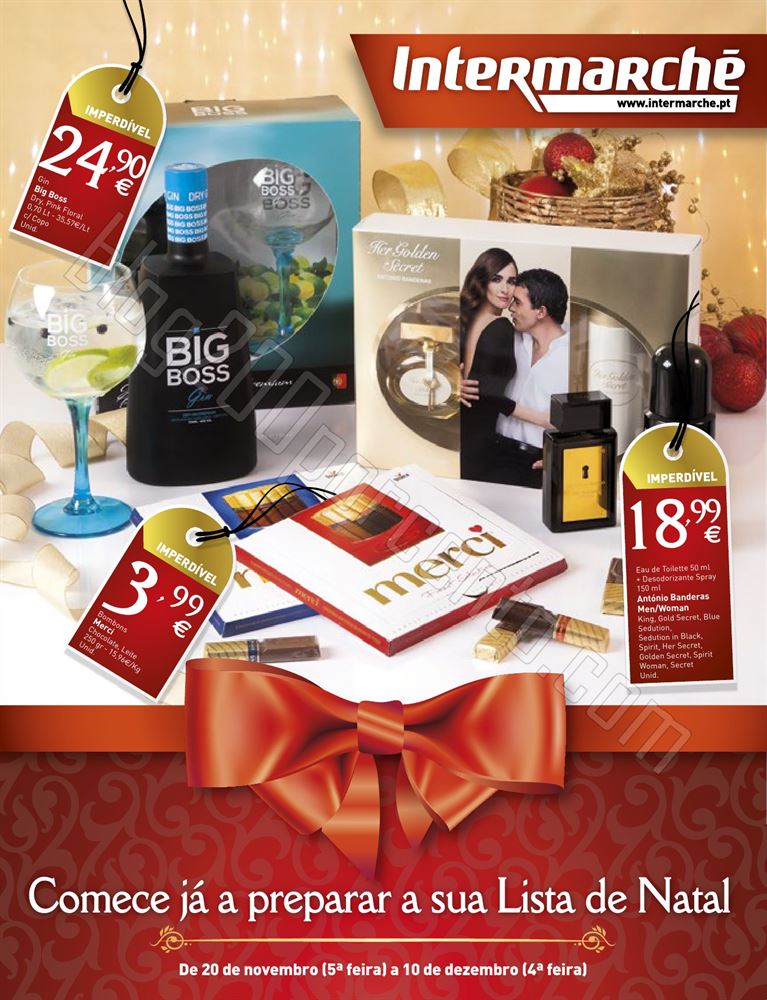 Antevisão Folheto INTERMARCHÉ Presentes Natal de