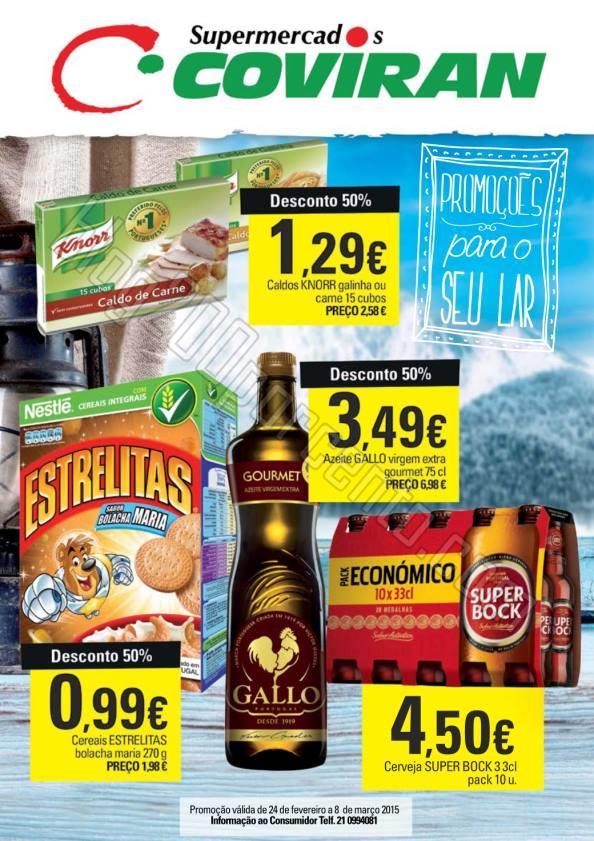 Antevisão Folheto COVIRAN de 24 fevereiro a 8 mar