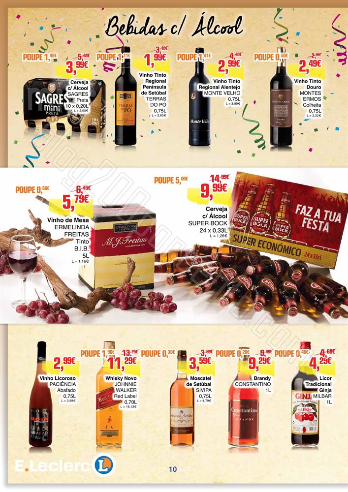 Antevisão Folheto E-LECLERC Montijo de 4 a 17 nov
