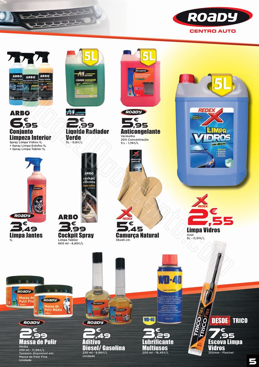 Novo Folheto ROADY promoções de 12 a 22 fevereir