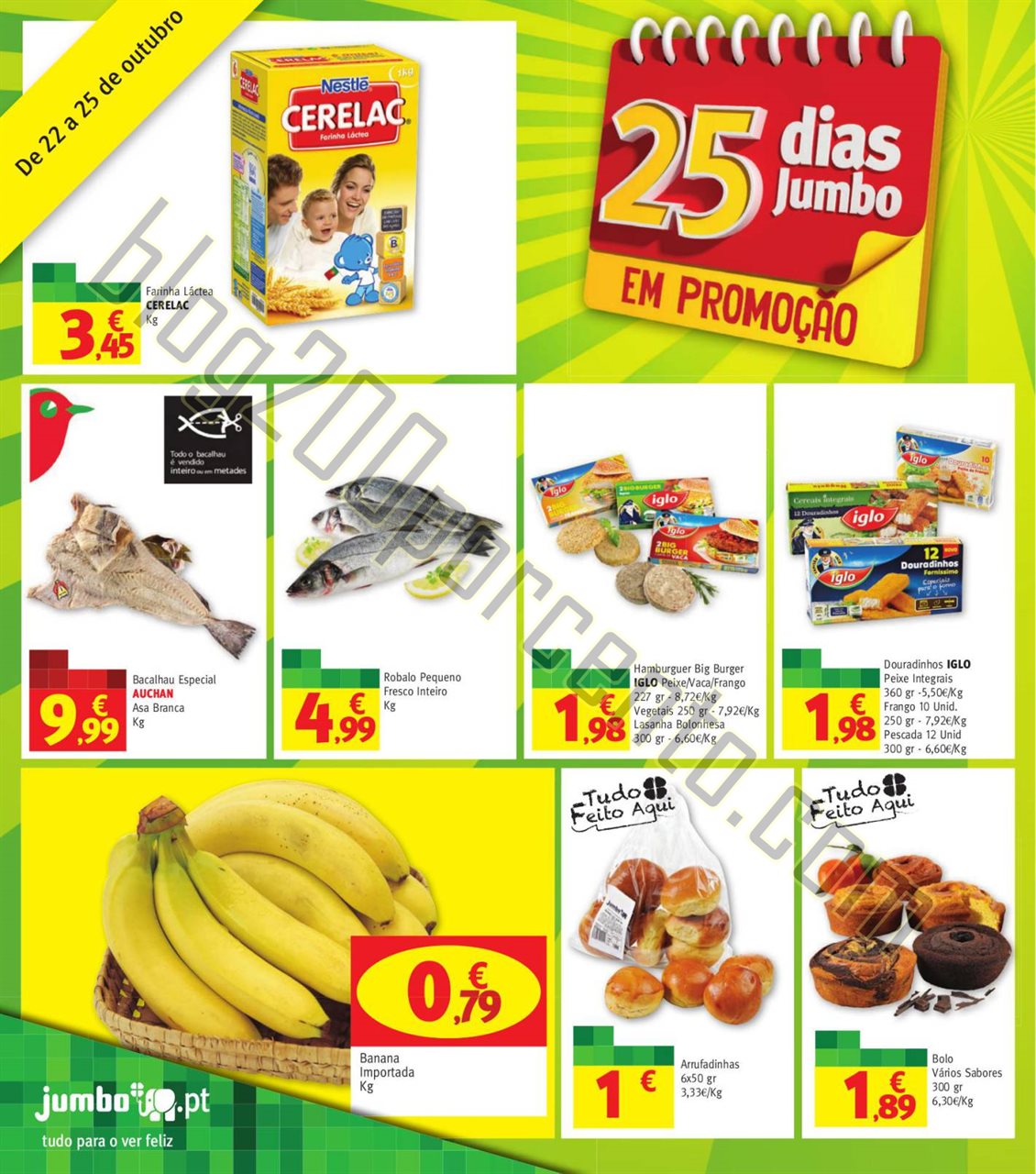 Antevisão Folheto JUMBO Fim de semana de 22 a 25 