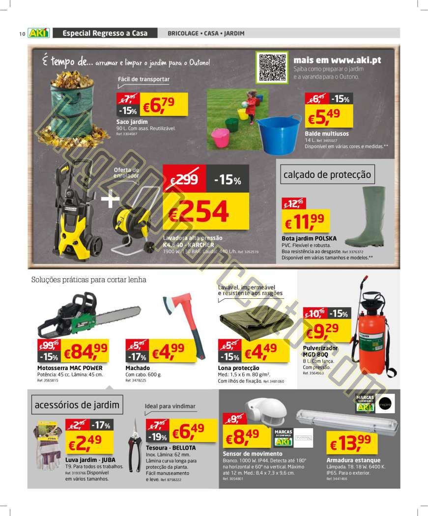 Novo folheto AKI Regresso a Casa de 27 agosto a 21