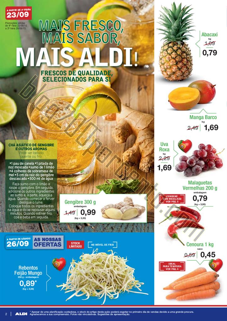 Antevisão Folheto ALDI promoções a partir de 23