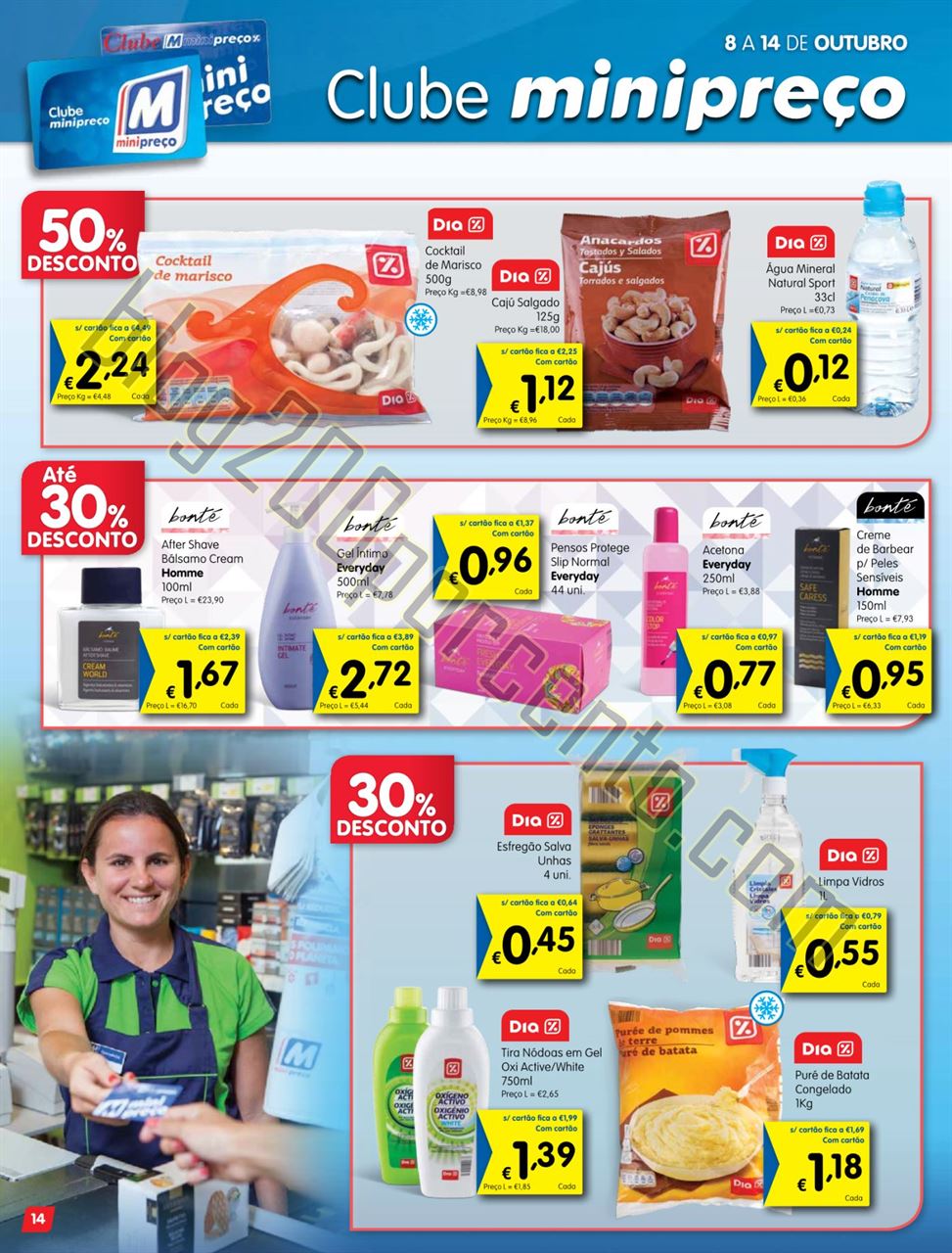 Antevisão Folheto MINIPREÇO Parking de 8 a 14 ou