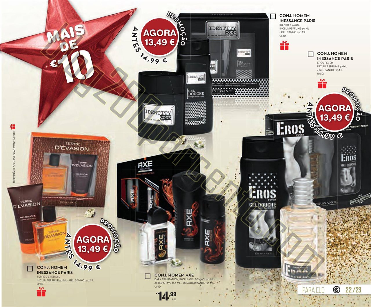 Novo Folheto CONTINENTE Natal de 29 outubro a 14 d