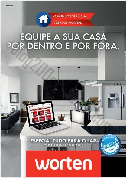 Novos folheto WORTEN de 30 julho a 26 agosto