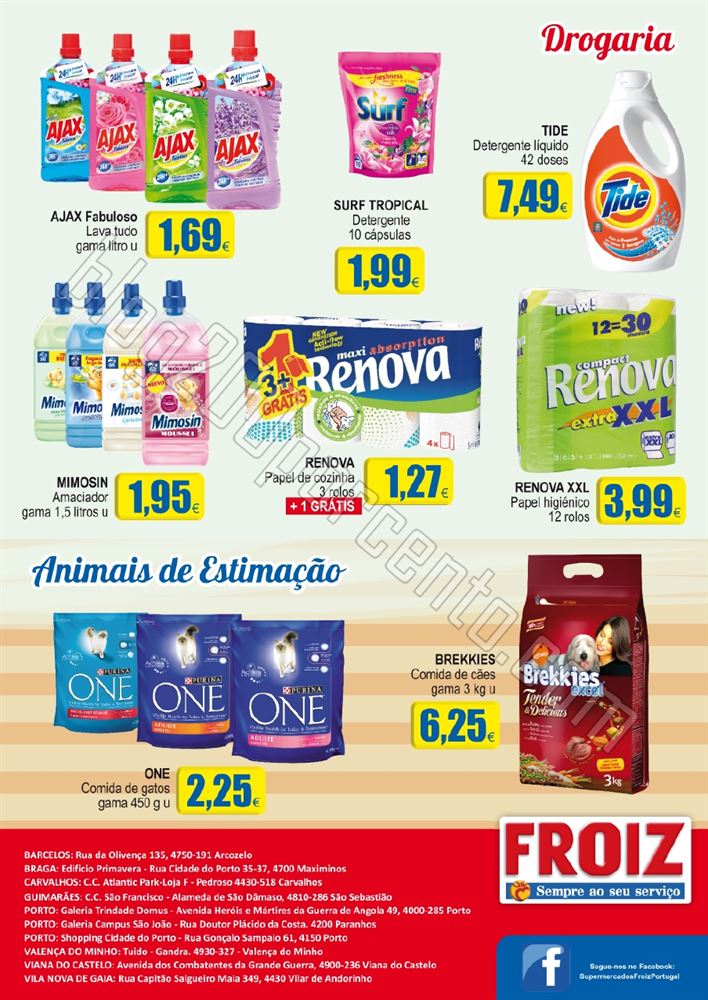 Novo folheto FROIZ promoções até 15 dezembro p8