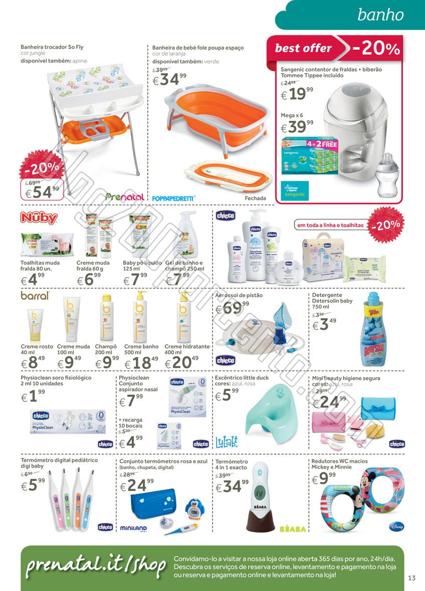 Novo Folheto PRÉNATAL de 29 janeiro a 16 fevereir