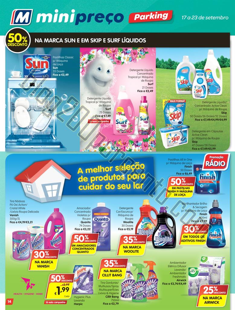 Antevisão Folheto MINIPREÇO Parking de 17 a 23 s