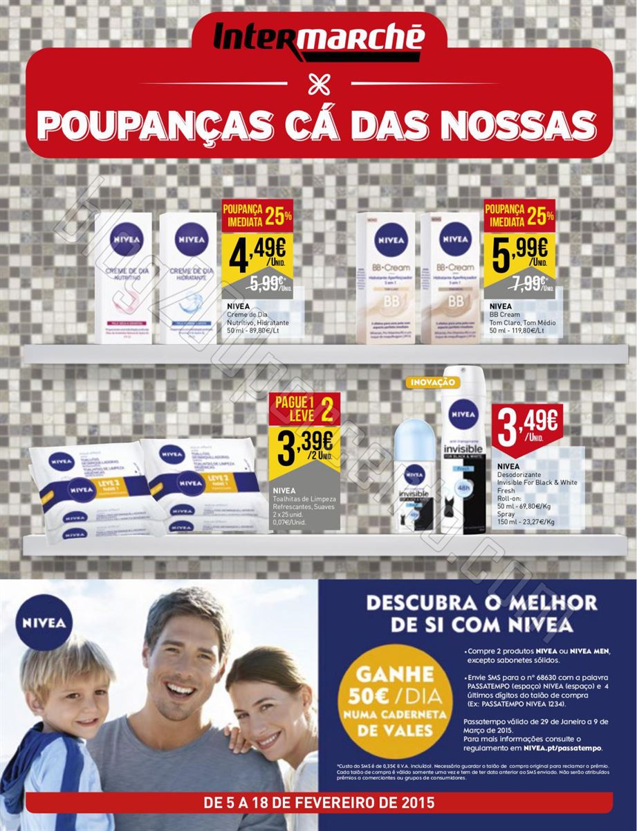 Antevisão Folheto INTERMARCHÉ Nivea de 5 a 18 fe