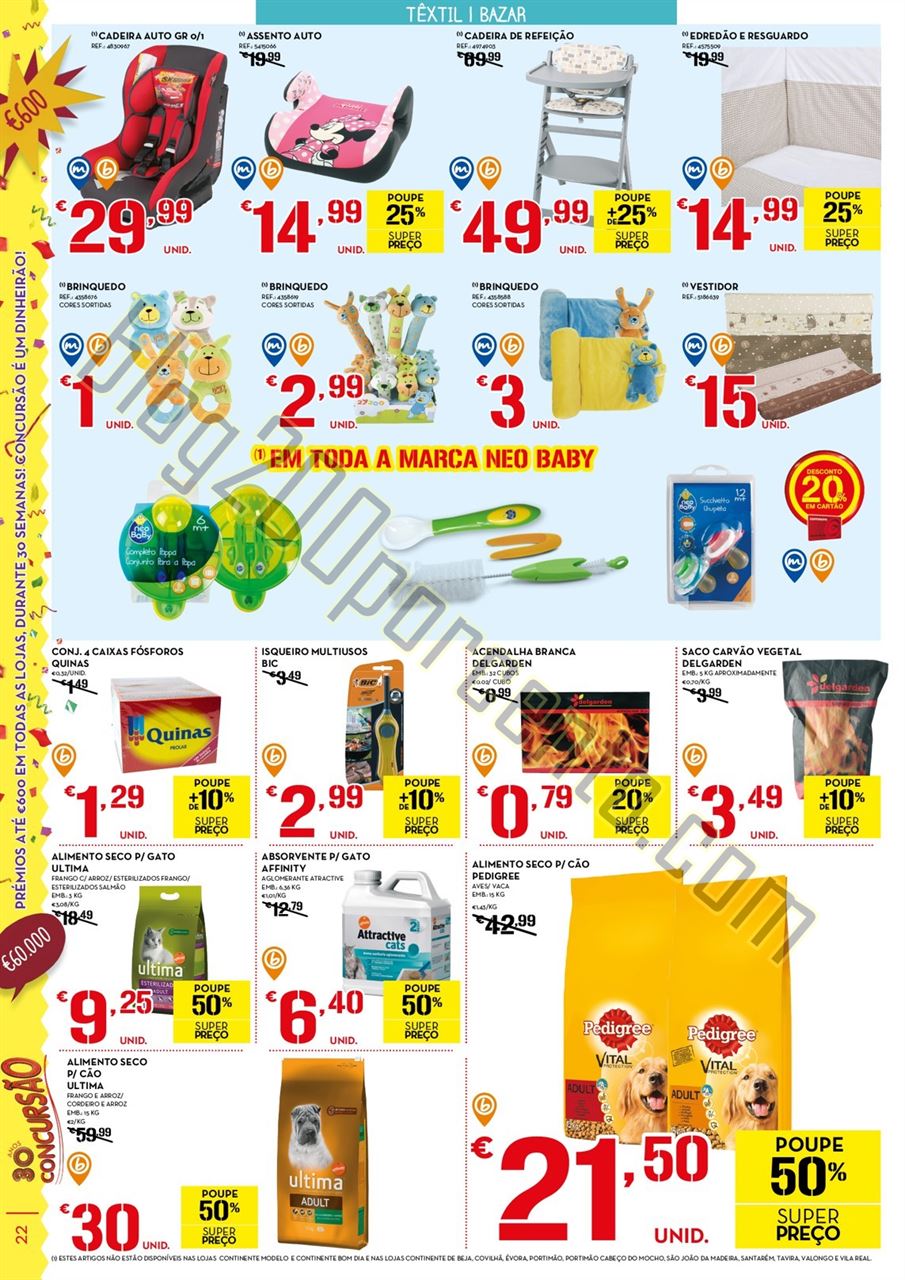 Antevisão Folheto CONTINENTE Promoções de 25 a 