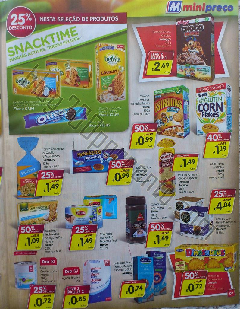 Antevisão Folheto MINIPREÇO Promoções de 11 a 