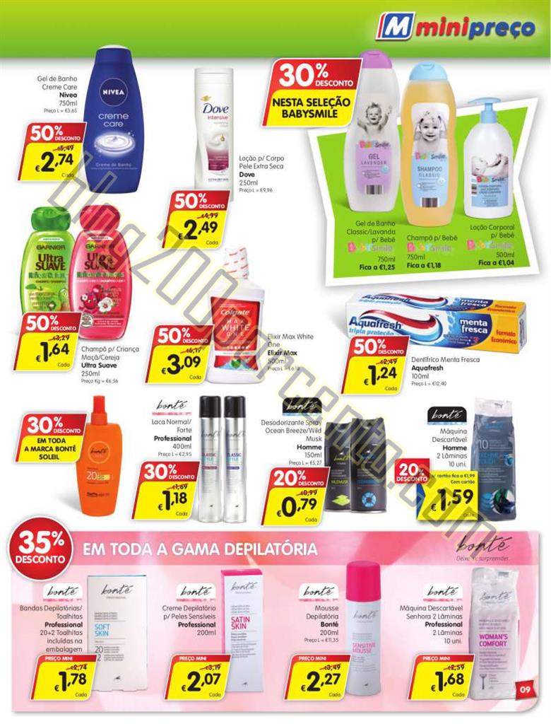 Antevisão Folheto MINIPREÇO Promoções de 6 a 1