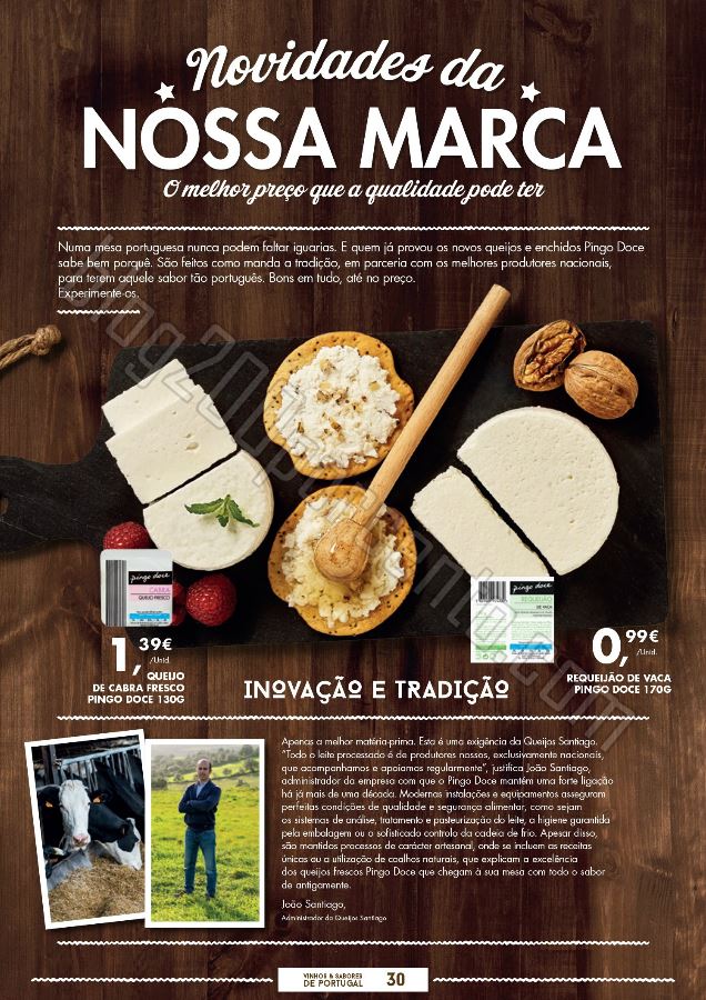 Novo Folheto PINGO DOCE Sabores de Portugal de 18 