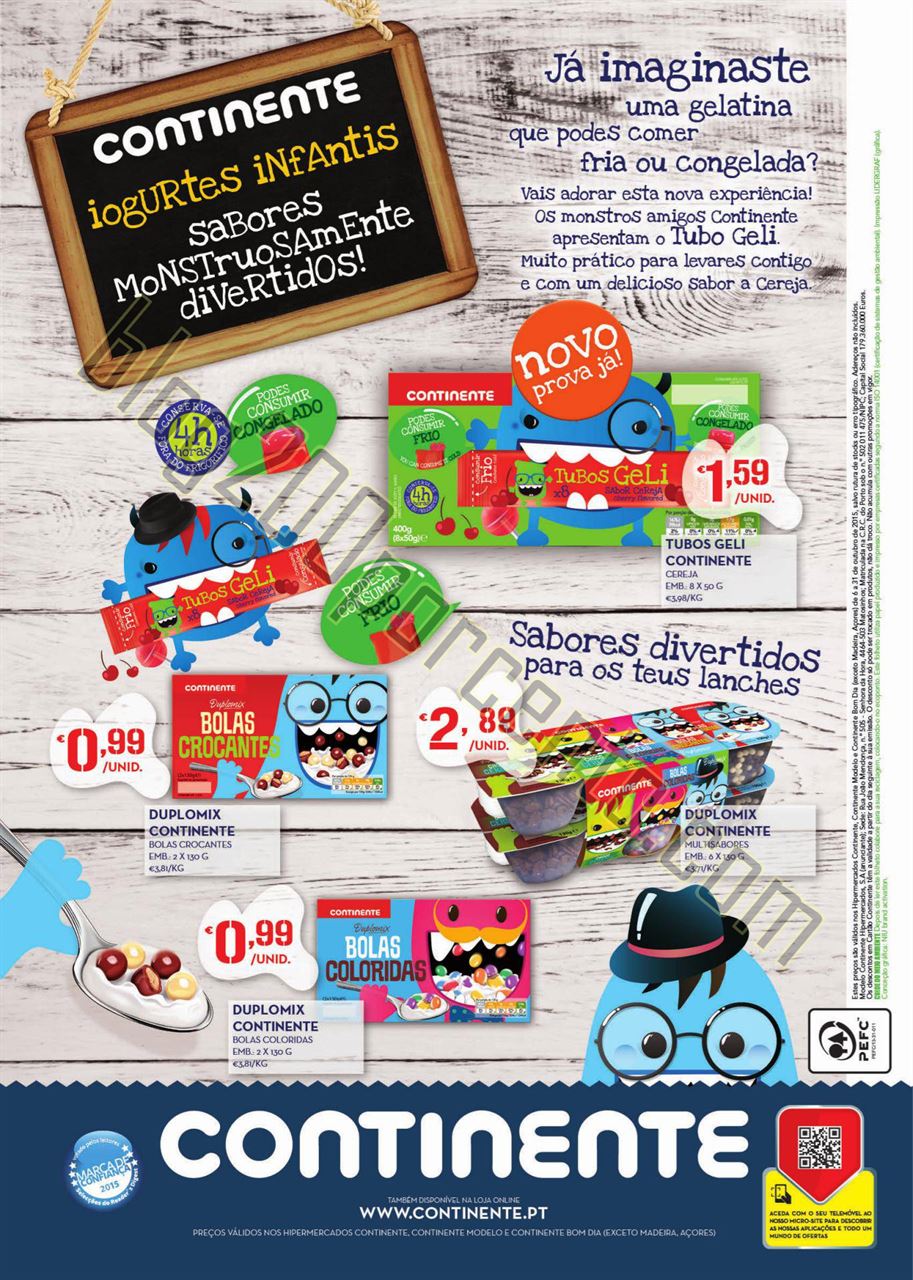 Novo Folheto CONTINENTE Nossa Marca promoções at
