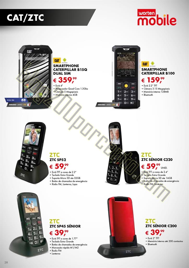 Novo Folheto WORTEN MOBILE Promoções até 2 sete