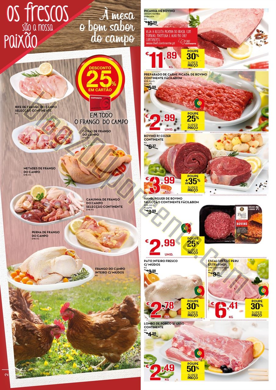 Antevisão Folheto CONTINENTE Promoções de 25 a 