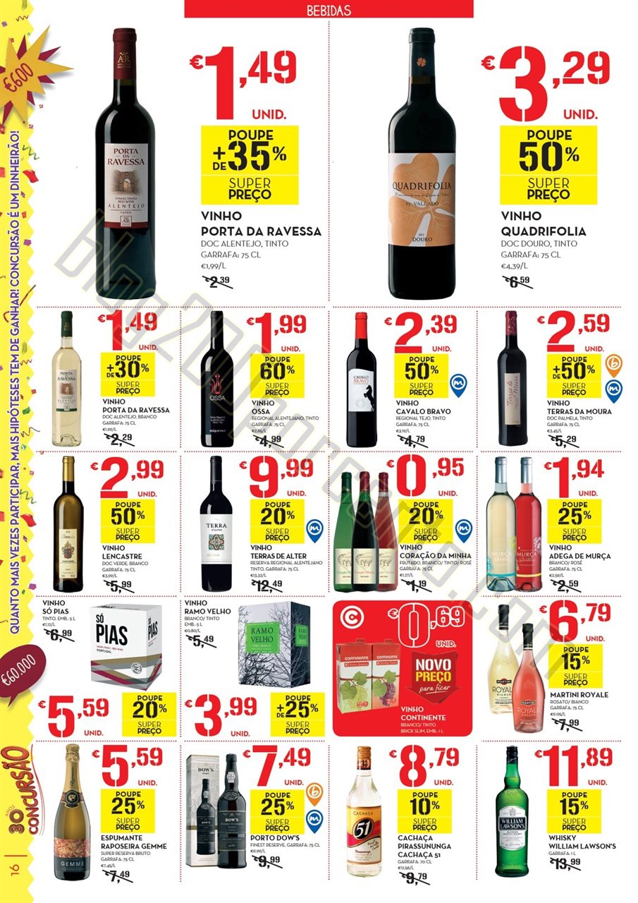 Antevisão Folheto CONTINENTE Promoções de 10 a 