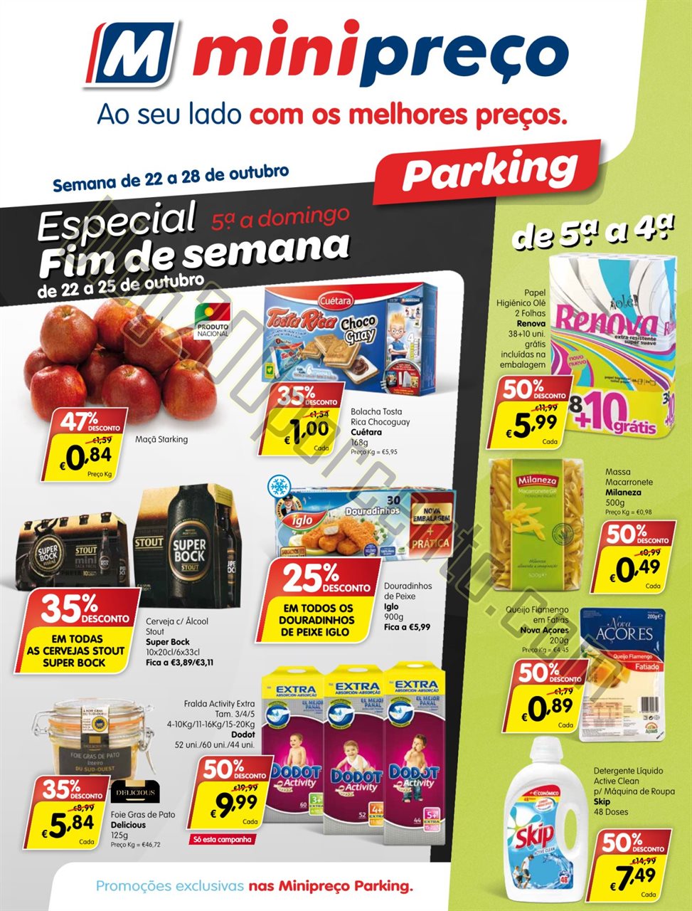 Antevisão Folheto MINIPREÇO Parking de 22 a 28 o