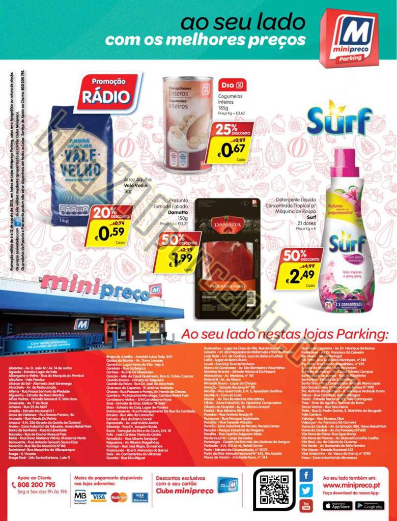 Antevisão Folheto MINIPREÇO Parking Promoções 