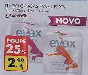 Acumulação 25% + Vale | PINGO DOCE | de 22 a 28 abril, Evax