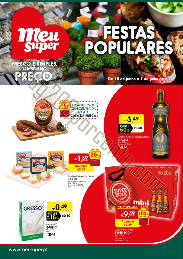 Antevisão Folheto MEU SUPER Promoções de 18 jun
