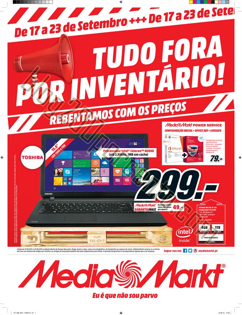 Antevisão Folheto MEDIA MARKT Norte de 17 a 23 se