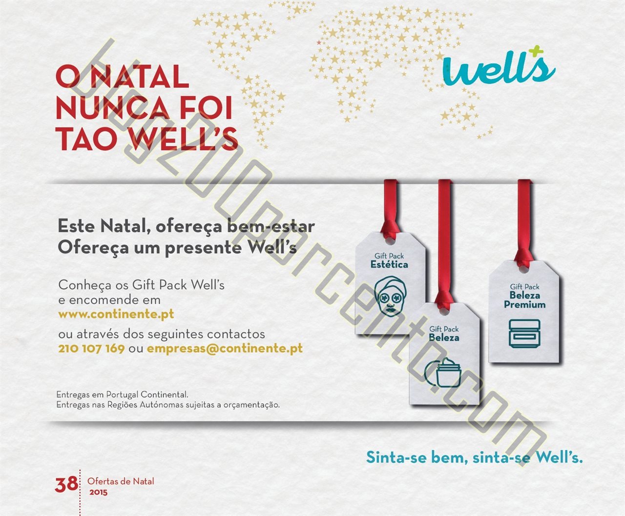 Folheto Natal CONTINENTE Cabazes Natal até 13 dez