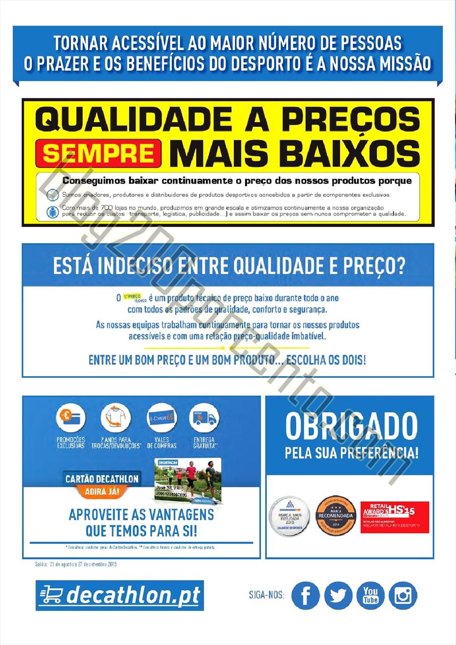 Antevisão Folheto DECATHLON Regresso ao desporto 