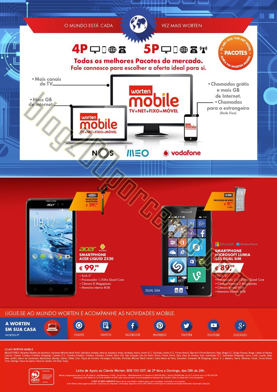 Antevisão Folheto WORTEN Promoções de 2 a 22 se