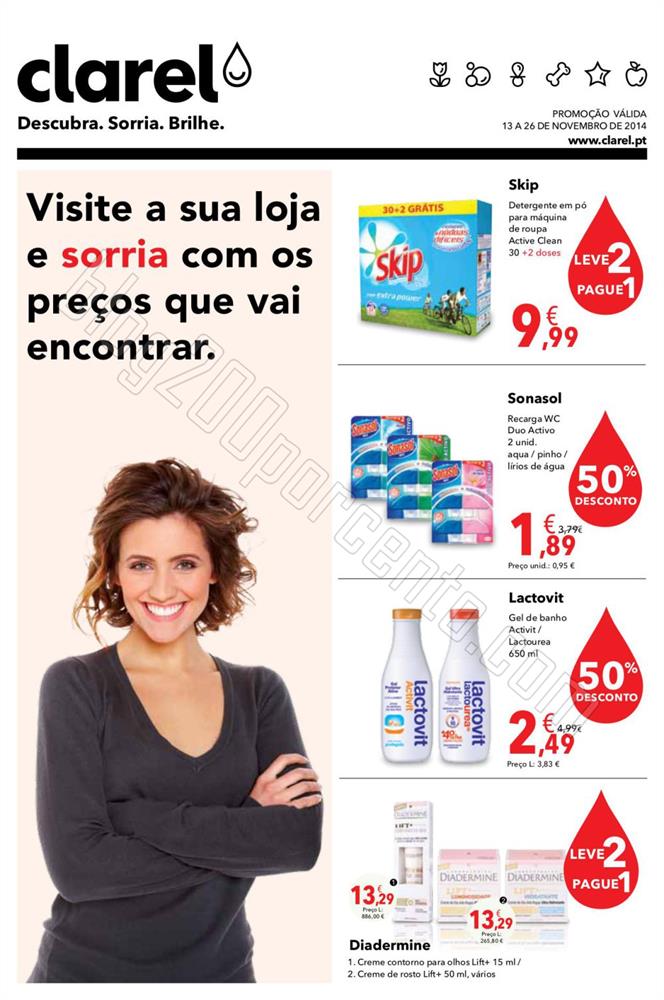 Antevisão Folheto CLAREL de 13 a 26 novembro p1.j