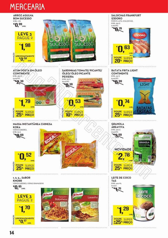 Antevisão Folheto CONTINENTE de 13 a 19 janeiro H
