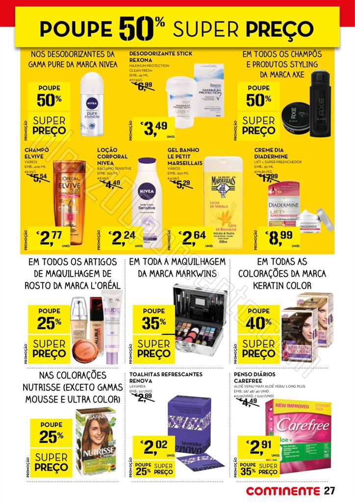 Antevisão Folheto CONTINENTE Promoções de 3 a 9