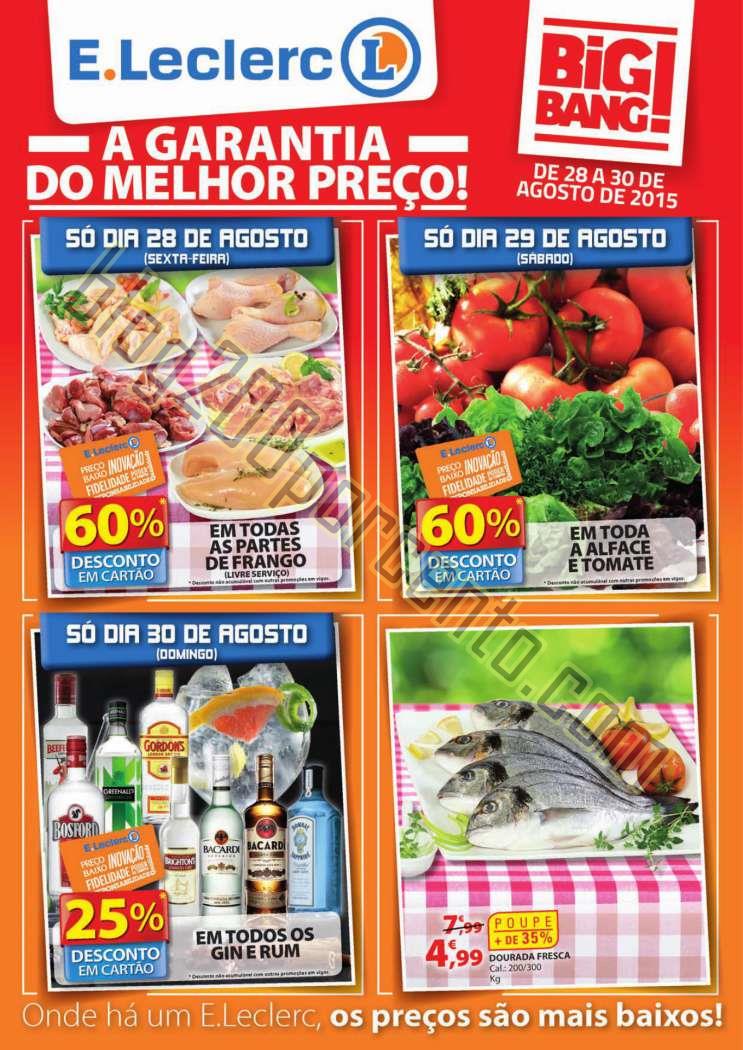 Antevisão Folheto E-LECLERC Big Bang Fim de seman