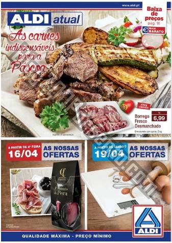 Antevisão folheto | ALDI | a partir de 16 abril